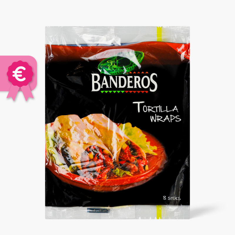 Banderos Tortilla Wraps 8St.