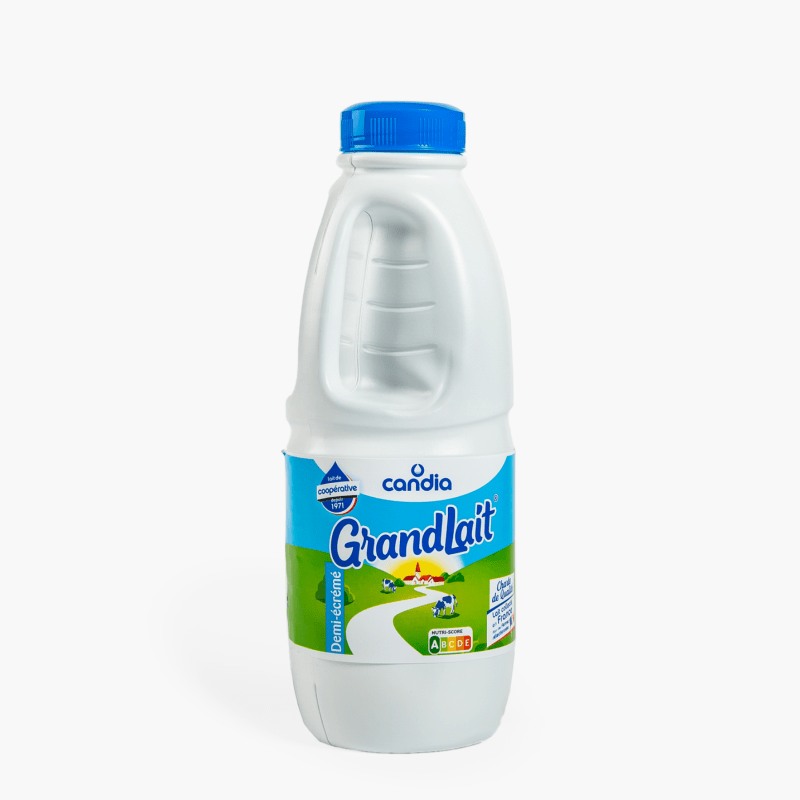 Lait demi-écrémé - GrandLait (1l)