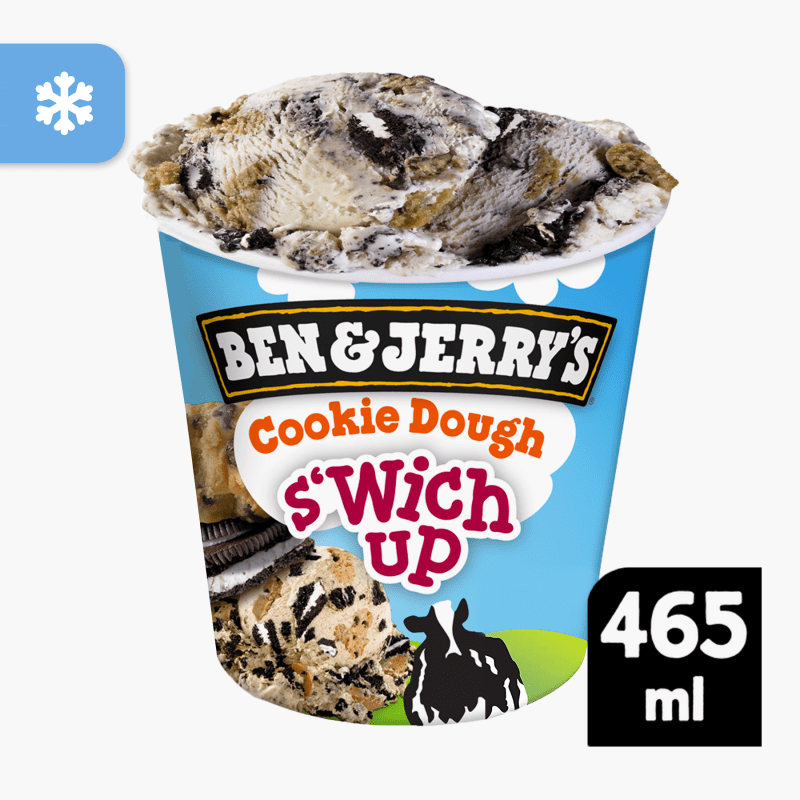 Ben & Jerry's Cookie Dough S'Wich Up 465ml