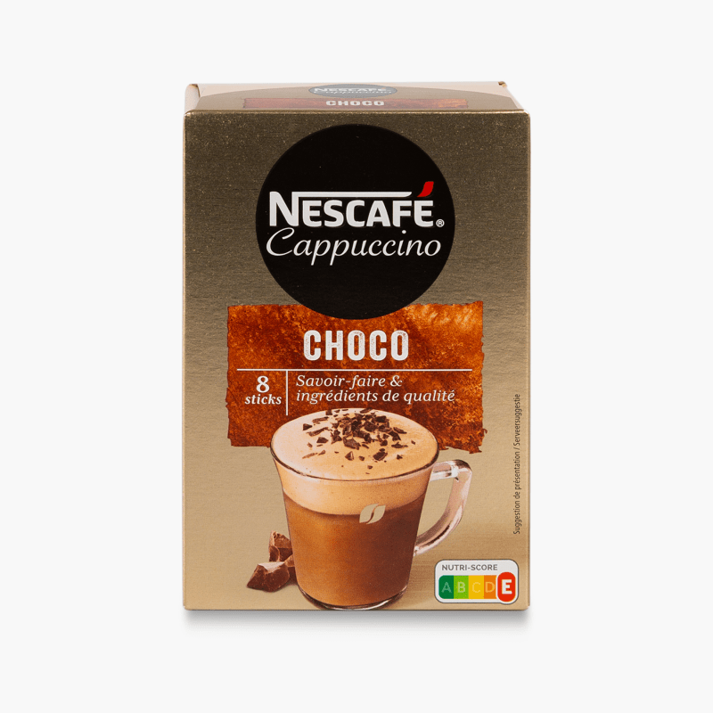 Nescafé - Capuccino choco sticks en dosettes (19g)