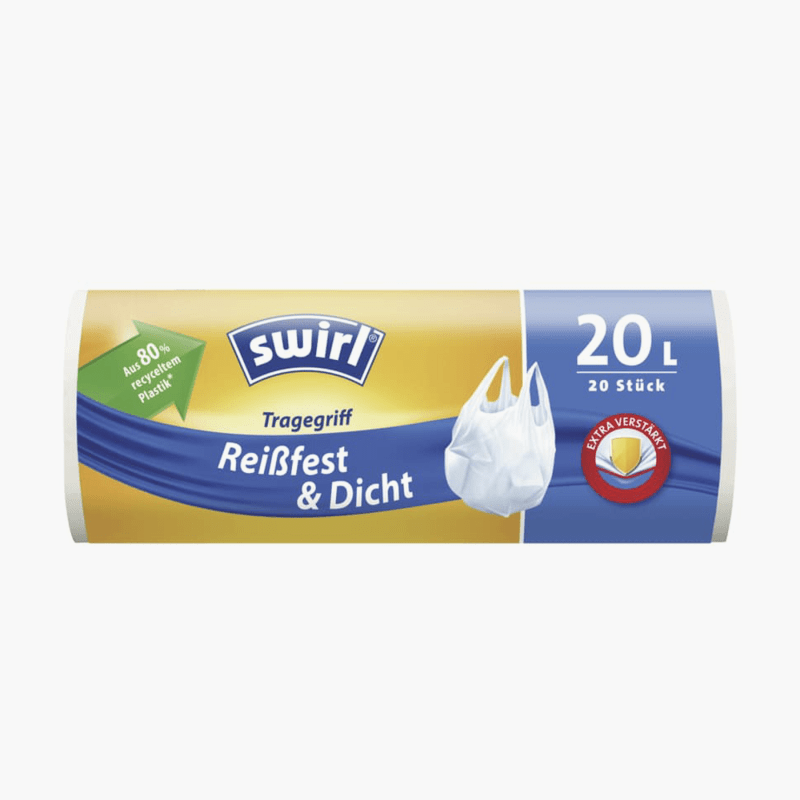 Swirl Müllbeutel mit Tragegriff 20L 20 Stück