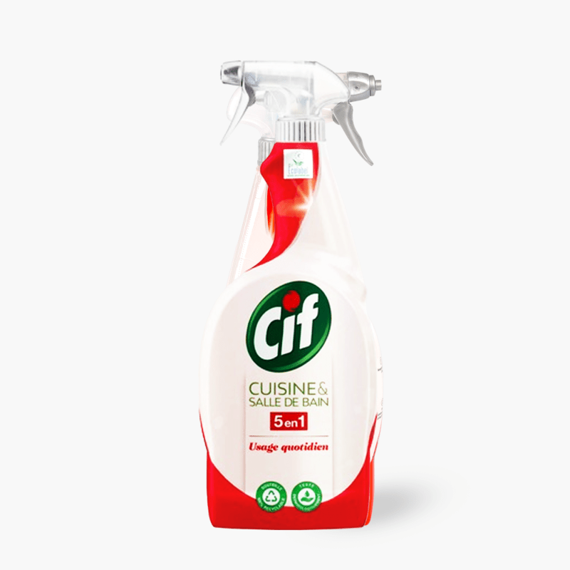 Spray Cif - Dégraissant & Anti-Calcaire (750ml)