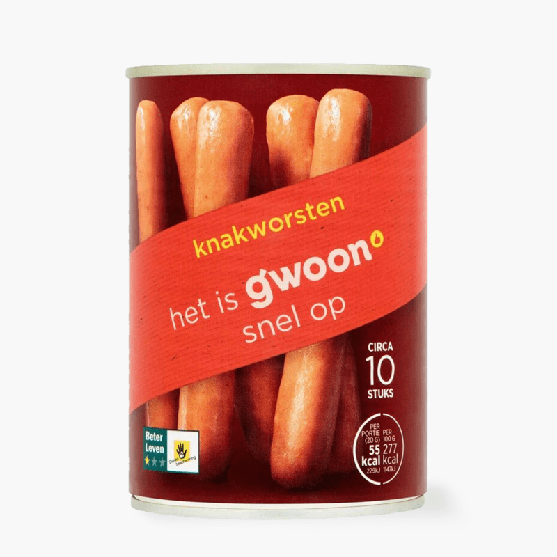 G'woon Knakworst 400g