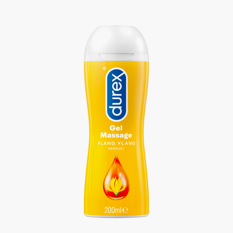 Durex - Gel massage & lubrifiant sensuel à l'Ylang Ylang (200ml)