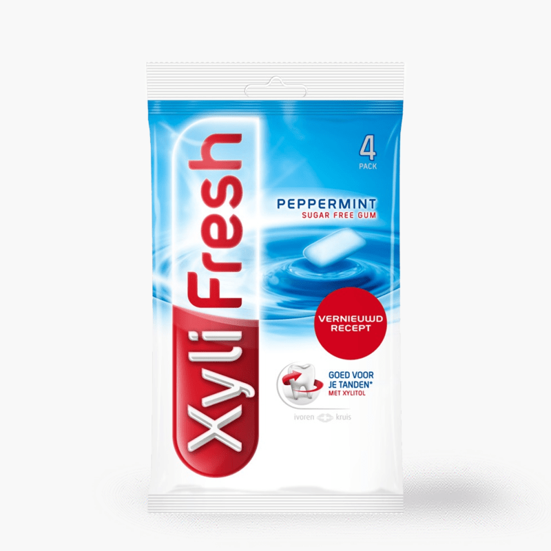 Xylifresh Peppermint 4x18g