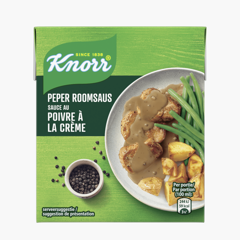 Knorr Peper Roomsaus Saus in Pak 300 ml