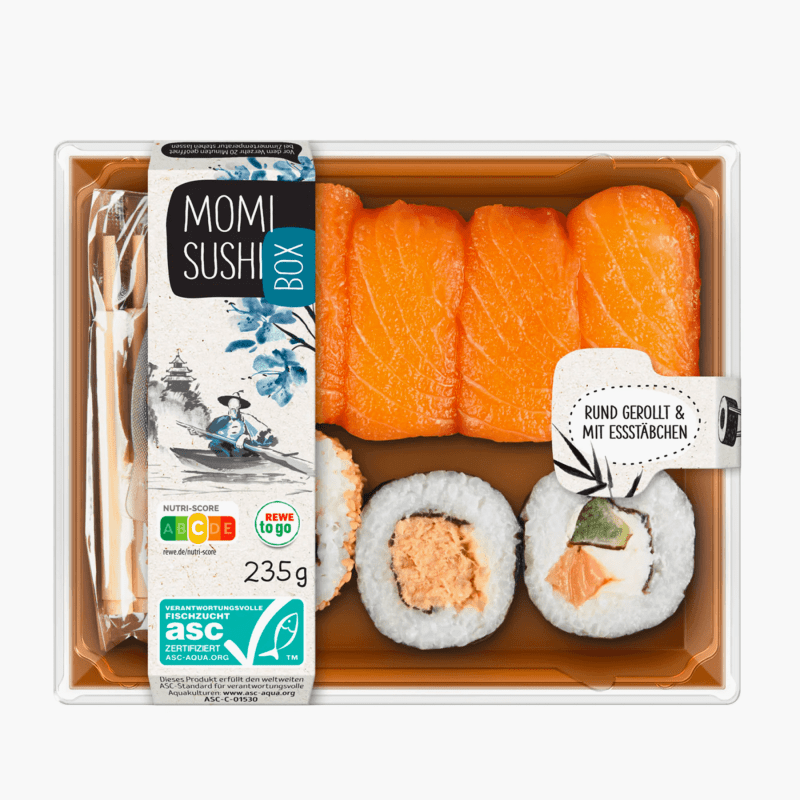 Rewe To Go Sushi Box Momi 235g