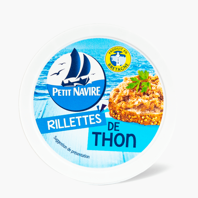 Petit Navire - Rillettes de thon à tartiner (125g)