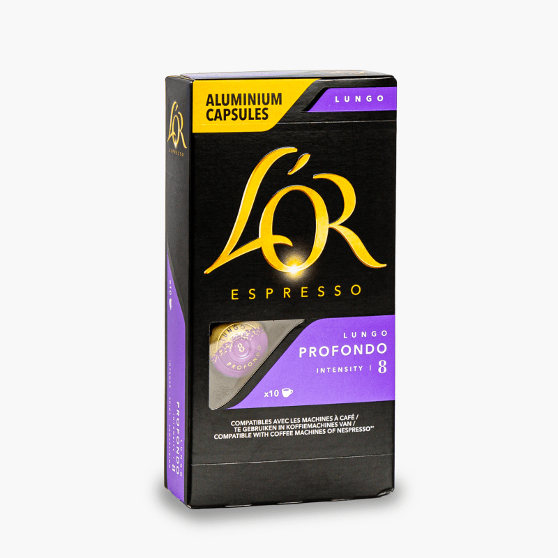 L'Or - Capsules lungo profondo intensité 8 (x10)