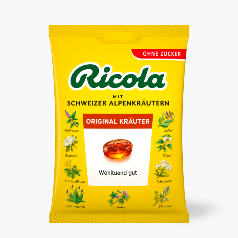 Ricola Kräuter Original zuckerfrei 75g