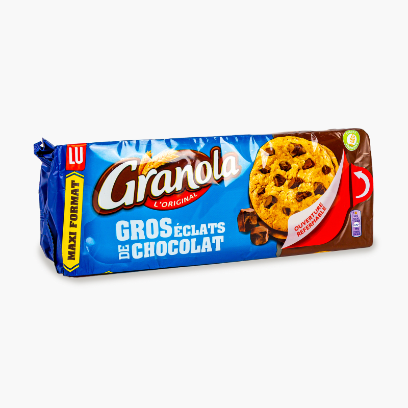 Granola - Maxi cookies avec éclats de chocolat au lait (276g)