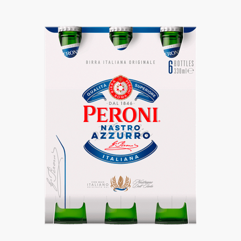 Peroni Nastro Azzurro 6x0,33l (5,1% vol.)