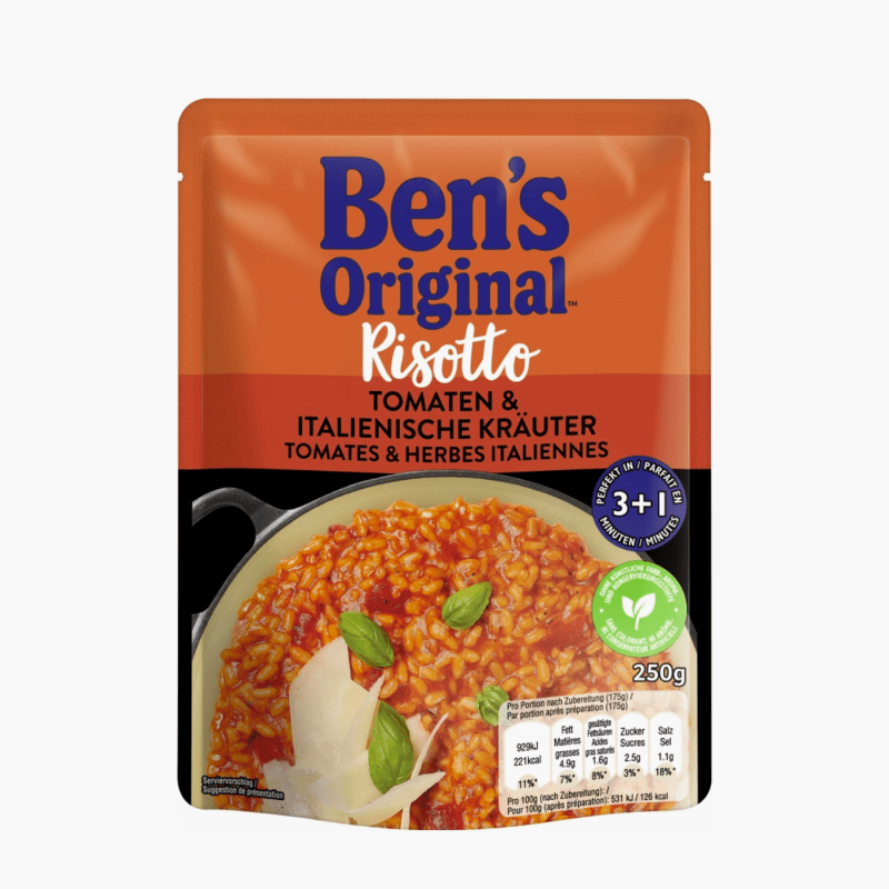 Ben's Original Express Risotto Tomate & italienische Kräuter 250g