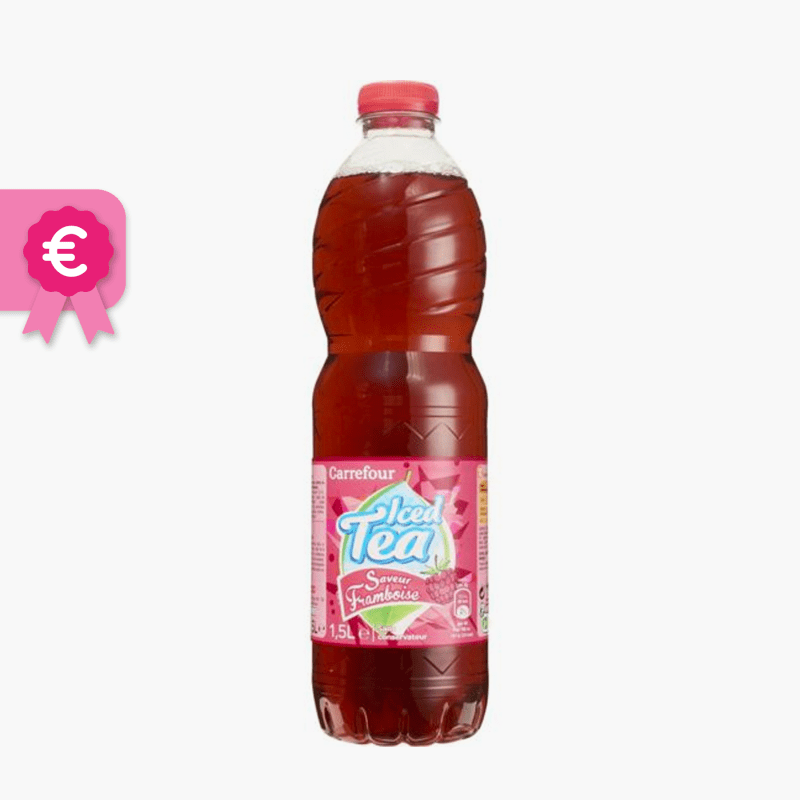 Carrefour - Iced Tea framboise (1,5l)