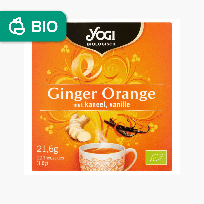 Yogi Biologisch Ginger Orange 12St.