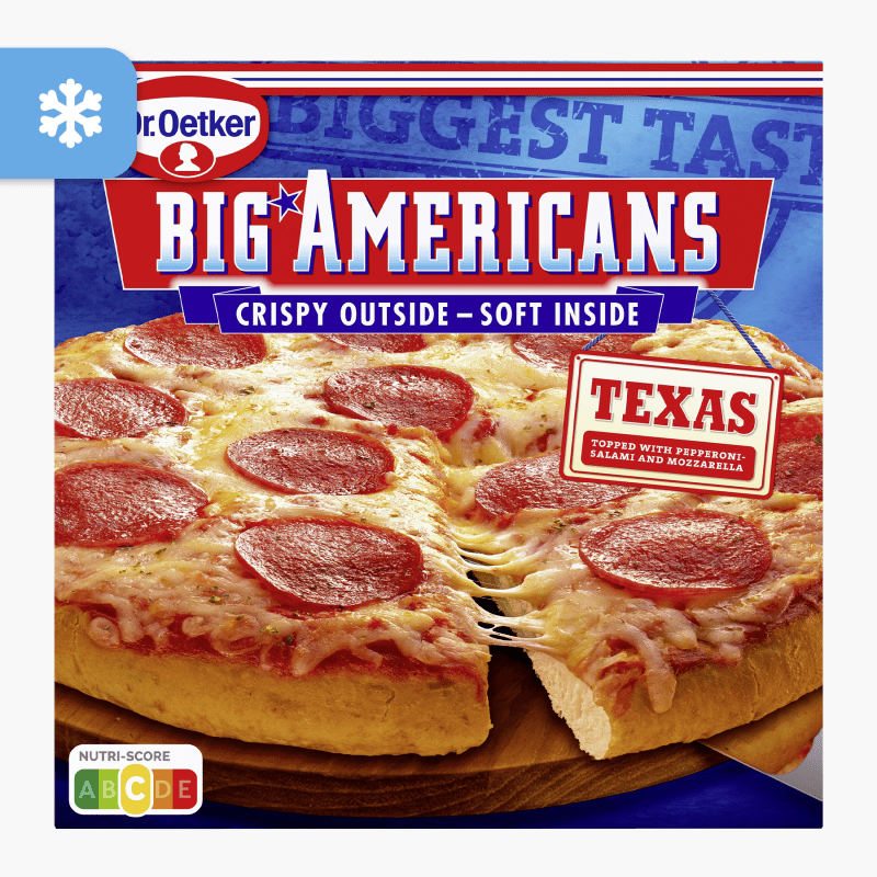 Dr. Oetker Big Americans Pizza Texas