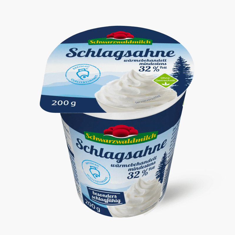 Schwarzwaldmilch Schlagsahne 32% Fett 200g