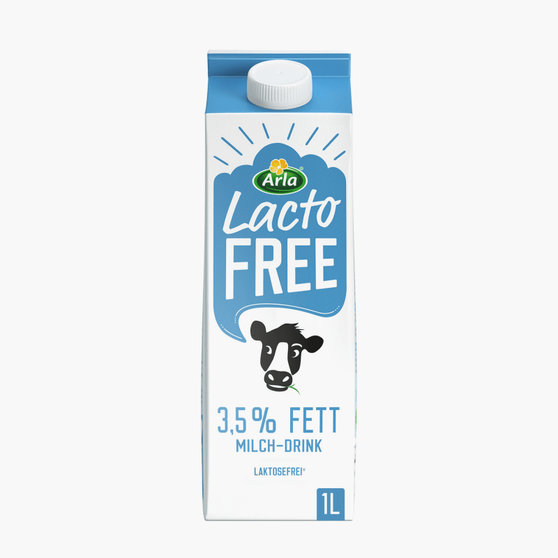 Arla LactoFREE Laktosefreie Milch 3,5% Fett. 1l