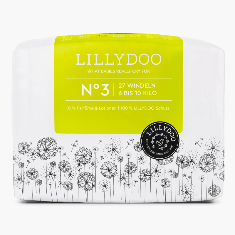 LILLYDOO Windeln Größe 3 6-10kg 27 Stück