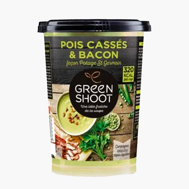 GreenShoot - Potage Pois Cassés et Lardons Fumés (470mL)