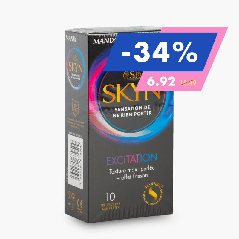 Manix - Préservatifs perlés Skyn Excitation (x10)