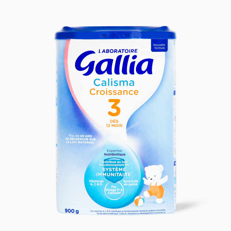 Gallia 3ème âge Calisma - Lait infantile en poudre dès 12 mois (900g)