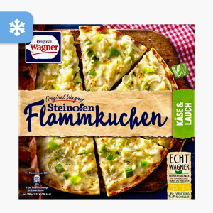 Original Wagner Steinofen Flammkuchen Käse & Lauch 320g