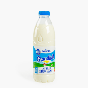 Lait frais demi-écrémé - GrandLait (1l) Lait frais demi-écrémé - GrandLait (1l)