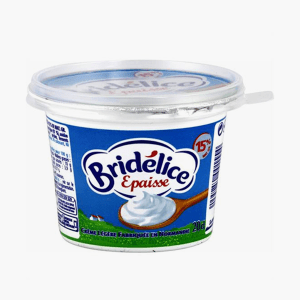 Bridélice - Crème fraîche épaisse légère 15% MG (20cl) Bridélice - Crème fraîche épaisse légère 15% MG (20cl)