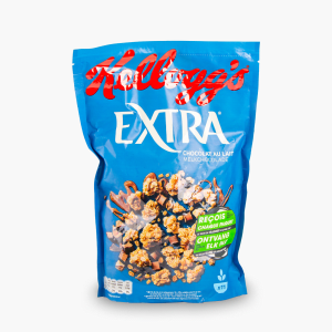 Kellogg's - Céréales muesli Extra Chocolat au lait (500g) Kellogg's - Céréales muesli Extra Chocolat au lait (500g)