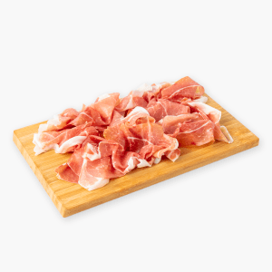 Jambon cru Italien en chiffonnade - Corte Gusto (80g) Jambon cru Italien en chiffonnade - Corte Gusto (80g)
