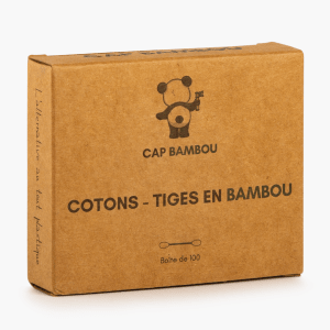 Cap Bambou - Cotons tiges x100 pcs Cap Bambou - Cotons tiges x100 pcs