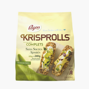 Pagen Krisprolls - Petit pains complets sans sucres ajoutés (240g) Pagen Krisprolls - Petit pains complets sans sucres ajoutés (240g)
