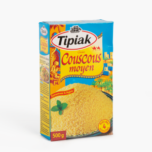 Tipiak - Graine couscous moyen 4min (500g) Tipiak - Graine couscous moyen 4min (500g)