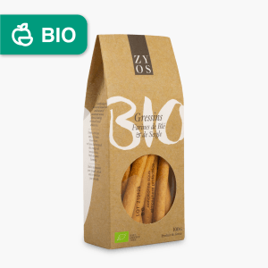 Zyos - Gressins farine de blé & seigle Bio (100g) Zyos - Gressins farine de blé & seigle Bio (100g)