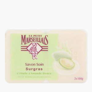 Le Petit Marseillais - Savon surgras huile d'amande douce x2 (200g)
