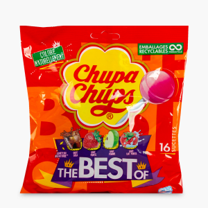 Chupa Chups - Bonbons sucettes The Best Of (192g) Chupa Chups - Bonbons sucettes The Best Of (192g)