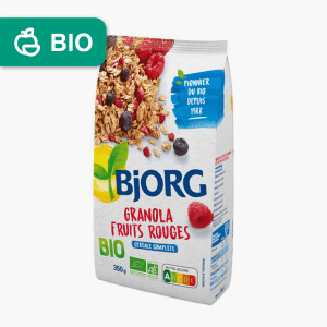 Bjorg - Granola Bio aux fruits rouges (350g) Bjorg - Granola Bio aux fruits rouges (350g)