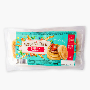 Regent's Park - Muffin pur beurre (4x62,5) Regent's Park - Muffin pur beurre (4x62,5)