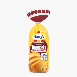 Harrys - Brioche tranchée recette classique nature sans additifs (485g)