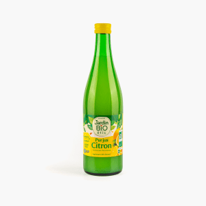 Jardin Bio - Pur jus de citron Bio (50cl) Jardin Bio - Pur jus de citron Bio (50cl)