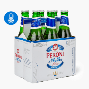 Peroni - Pack x 6 - Bières blondes 5,1% (6x33cl)