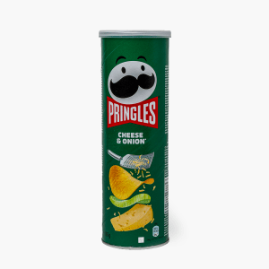 Pringles - Tuiles salées saveur fromage & oignon (165g) Pringles - Tuiles salées saveur fromage & oignon (165g)
