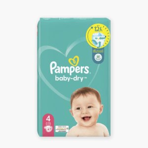 T4 Pampers Baby-Dry - Couches Bébé 9-14 kg (x46)