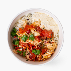Noon - Poulet au riz sauvage sauce féta (370g) Noon - Poulet au riz sauvage sauce féta (370g)