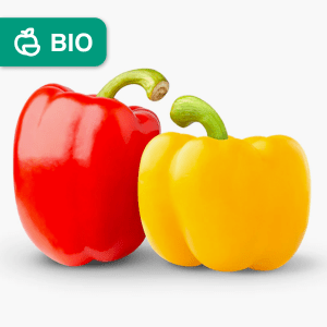 Poivrons bio - 2 pce (Espagne) Poivrons bio - 2 pce (Espagne)