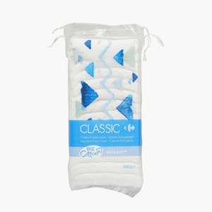 Carrefour - Coton prédécoupé extra doux (100g) Carrefour - Coton prédécoupé extra doux (100g)