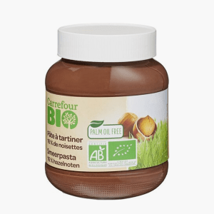 Carrefour - Pâte à tartiner chocolat noisettes Bio (350g) Carrefour - Pâte à tartiner chocolat noisettes Bio (350g)