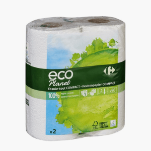 Carrefour - Essuie-tout compact x2 Carrefour - Essuie-tout compact x2