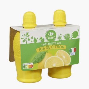 Carrefour - Jus de citron x2 (115ml) Carrefour - Jus de citron x2 (115ml)